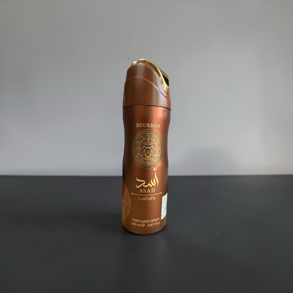 Lattafa Asad Bourbon Perfumed Spray - Brown